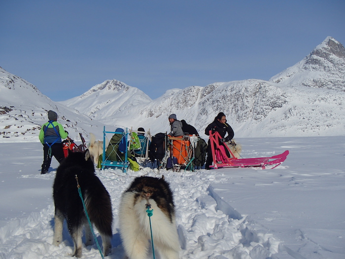 Figure 5. On the way to the hut. Photo courtesy of Kamilla Oliver.