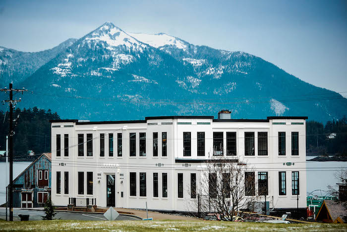 The Sage Building was built in 1929 as part of the Sheldon Jackson Campus and since 2007, when the campus closed its doors, it has been the home of Sitka Sound Science Center. Photo courtesy of the Sitka Sound Science Center.