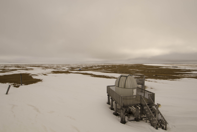 The National Oceanic and Atmospheric Administration&#39;s (NOAA) Barrow Observatory in Utqiagvik is one of several research facilities used by federal agencies in Alaska&#39;s Arctic. The Interagency Arctic Research Policy Committee is working on revised guidelines for those agencies. Photo courtesy of NOAA.