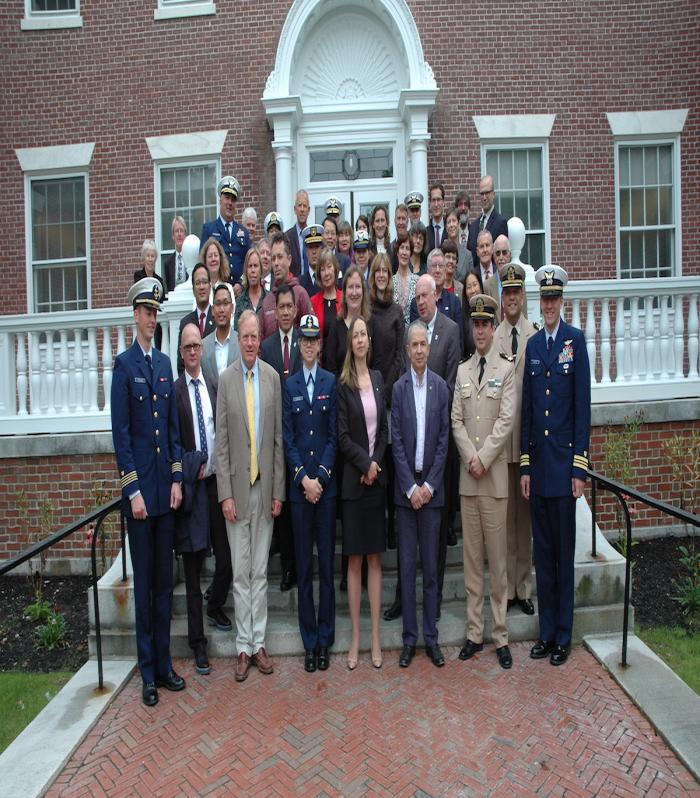 Governing Across the Waves Workshop participants at Bowdoin College, Maine. Photo courtesy of Rachel Perron.