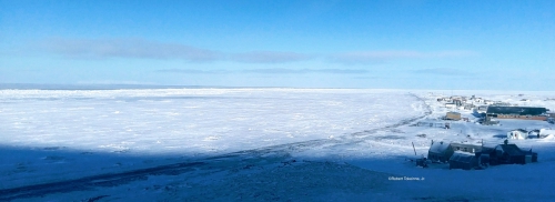 Wales ice conditions near shore