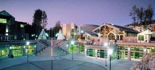 The UNBC Prince George campus. Photo by: Bob Clarke.